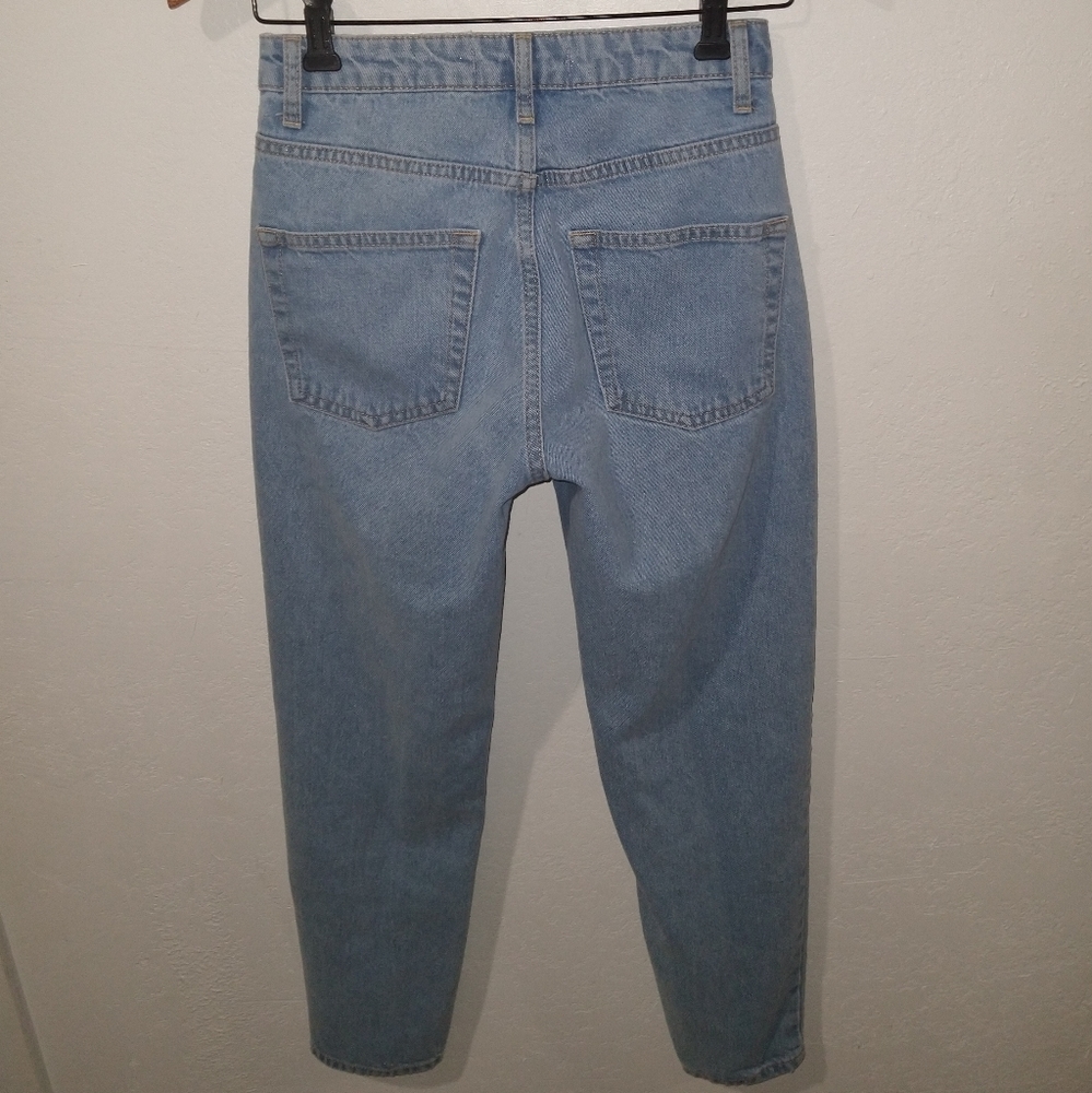 WE THE FREE Light Wash Cotton Straight Jeans - Picture 7 of 10